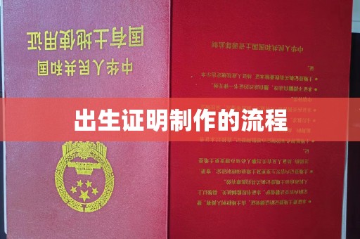 鼓山出生证明制作的流程