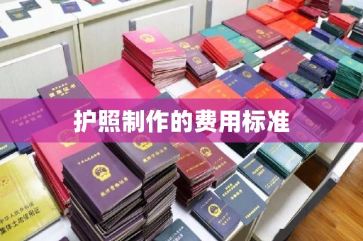 鼓山护照制作的费用标准